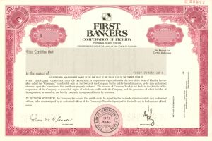 First Bankers Corporation of Florida
